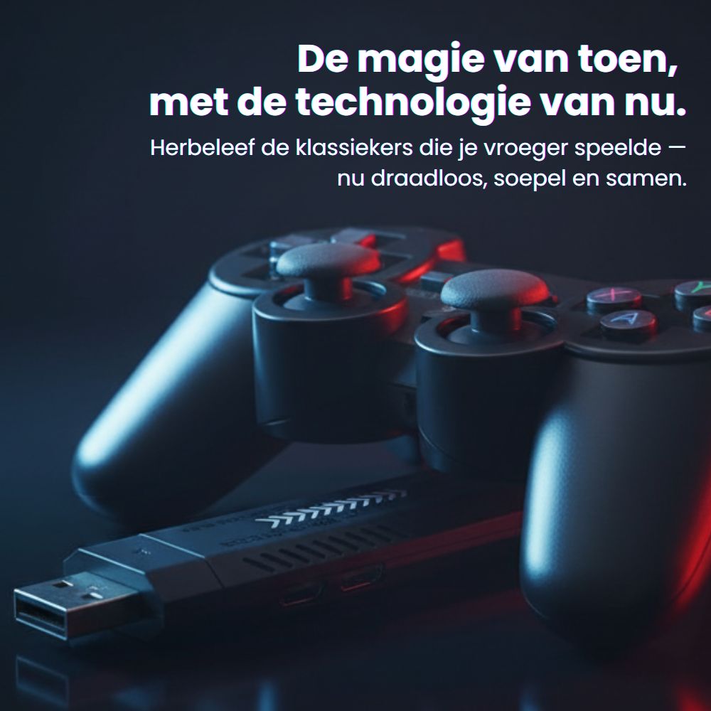Retro Game Stick X2 – Speel Klassieke Games op je TV