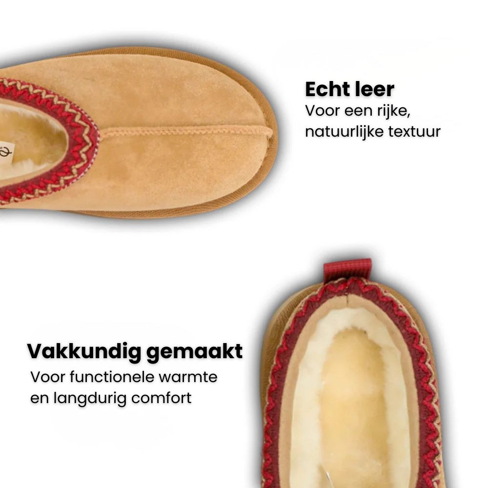 MALEYS Gevlochten Pantoffels