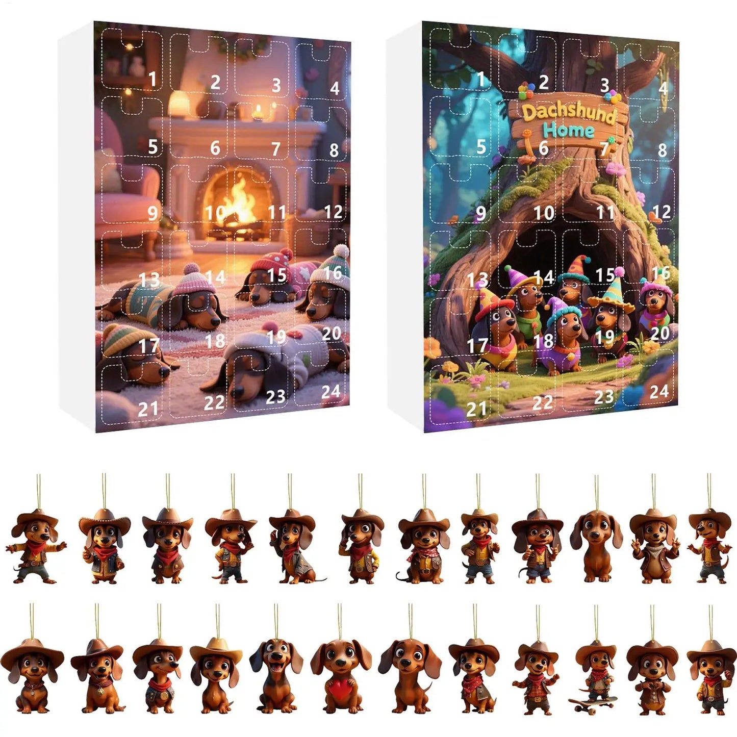 Teckel Adventskalender – 24 Dagen Hondenliefde