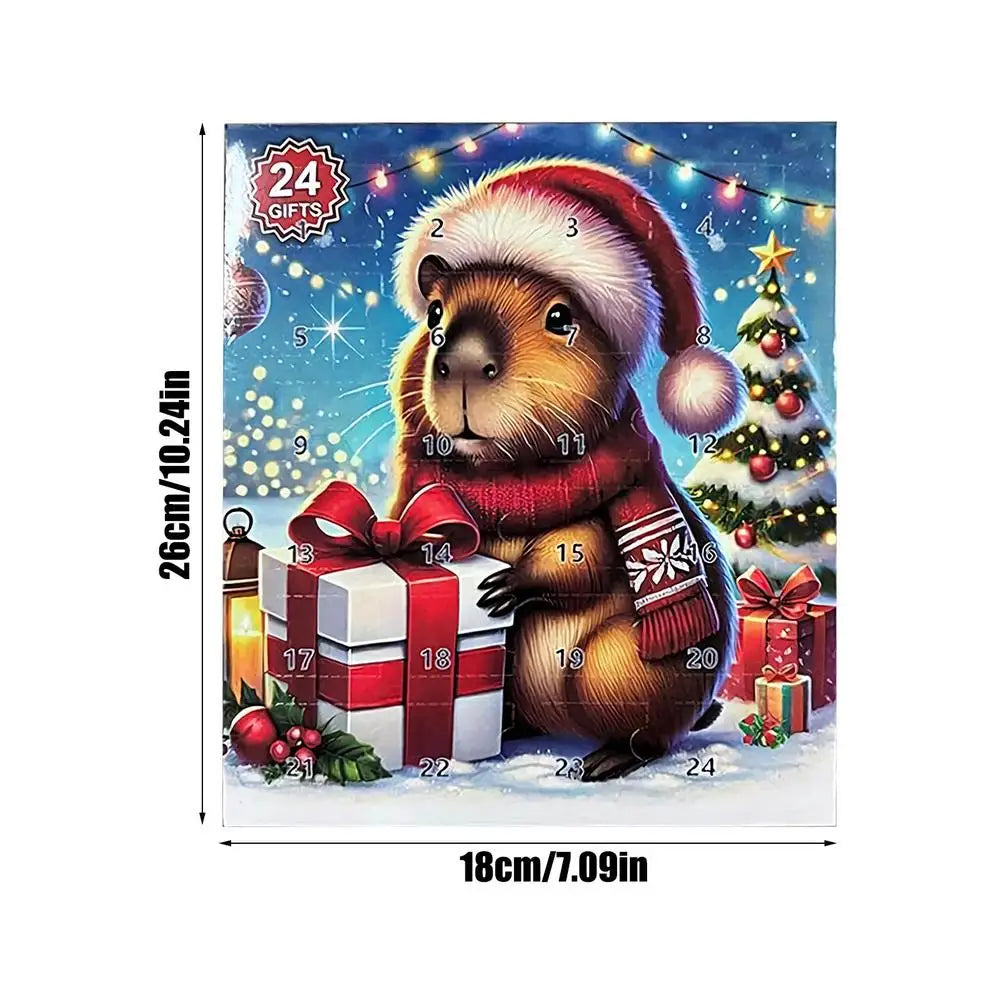 Capybara Poppen Adventskalender – 24 Dagen Zachte Schattigheid