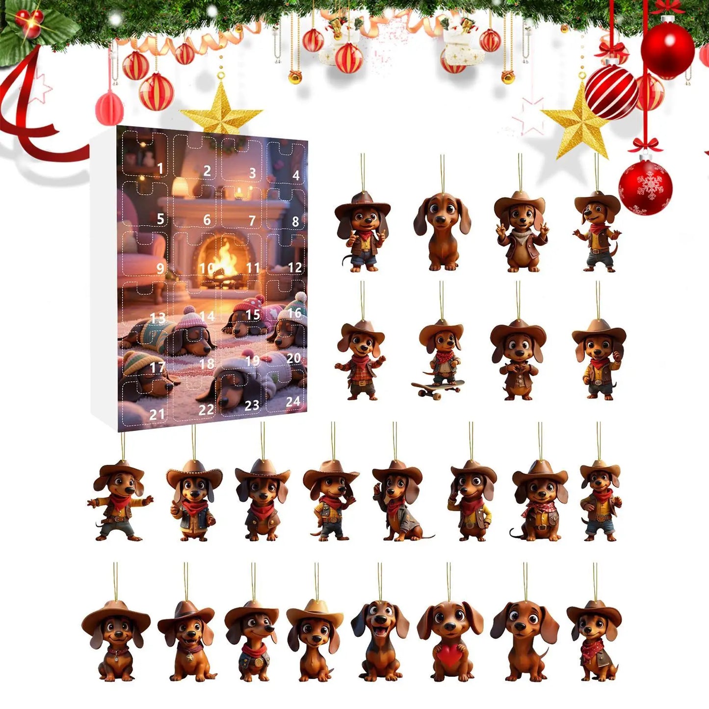 Teckel Adventskalender – 24 Dagen Hondenliefde