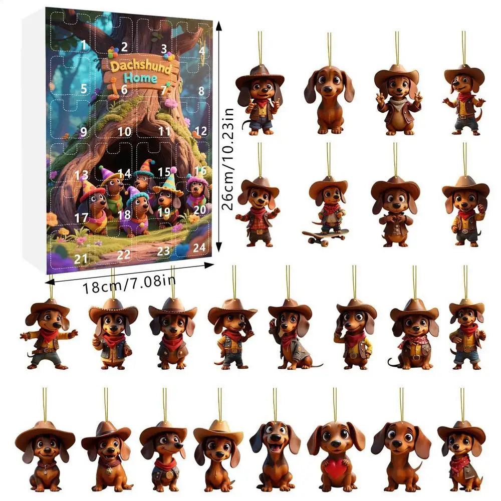 Teckel Adventskalender – 24 Dagen Hondenliefde