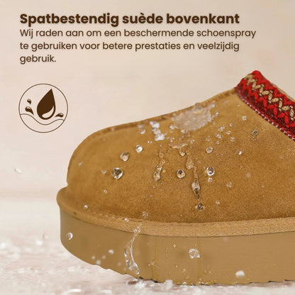 MALEYS Gevlochten Pantoffels