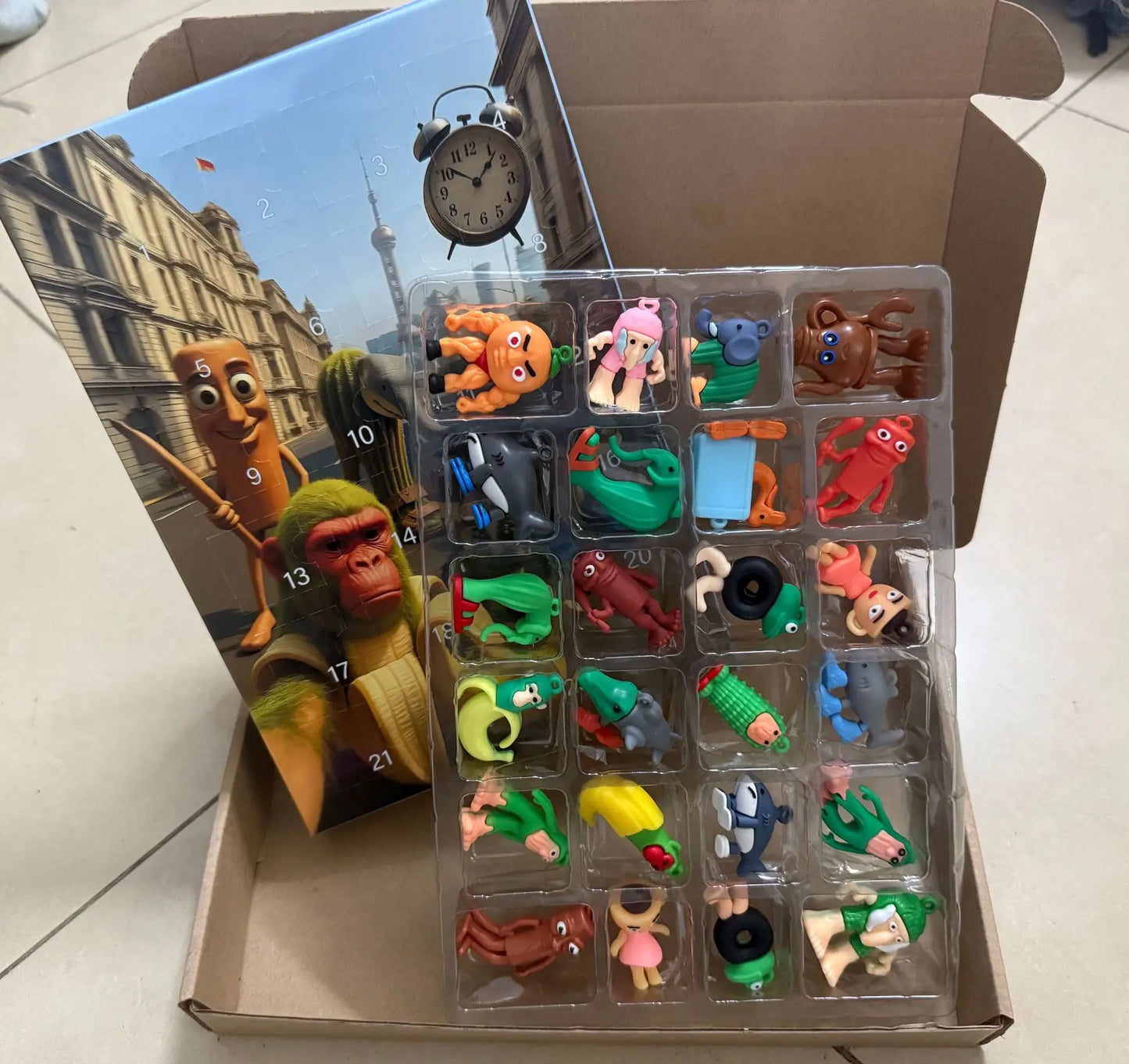 Anime Verrassingskalender – 24 Mini Figuren om te Verzamelen