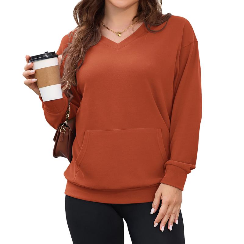 Maleys Cozy V-Neck Pullover